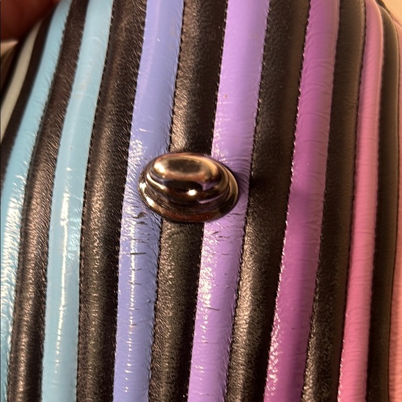 COACH Parker with Multicolor Striped Quilting Women's Bag - Picture 6 of 8